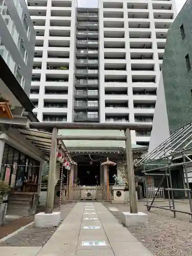 宮益御嶽神社の本殿・本堂