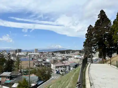 盛岡天満宮の景色