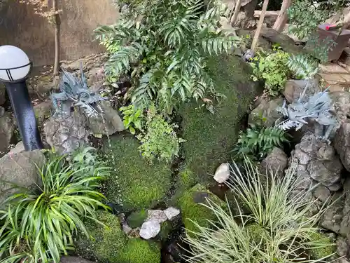 検見川神社の庭園