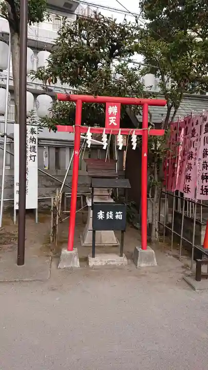 木場 洲﨑神社の鳥居