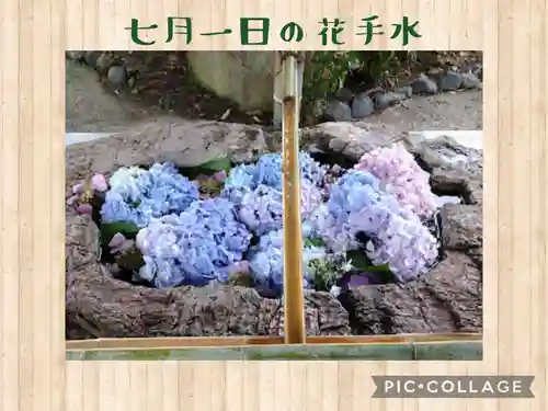 阿智神社の手水舎