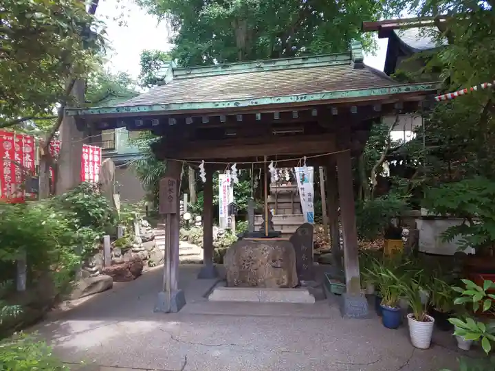 江東天祖神社の手水舎