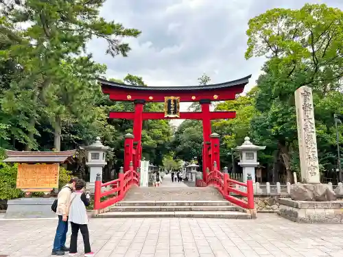 氣比神宮の鳥居