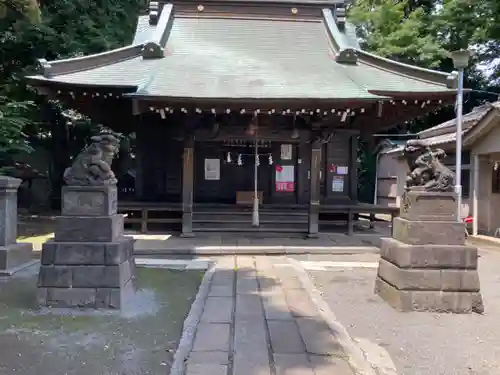 東寺尾白幡神社の狛犬