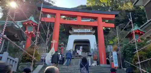 江島神社の鳥居