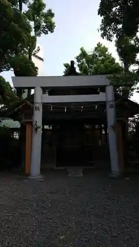 世木神社の鳥居