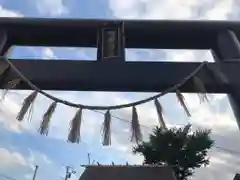 朝里神社の鳥居