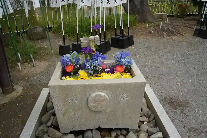 旗上弁財天社の手水舎