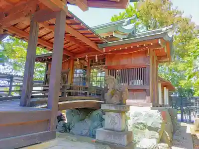 津島社の本殿・本堂