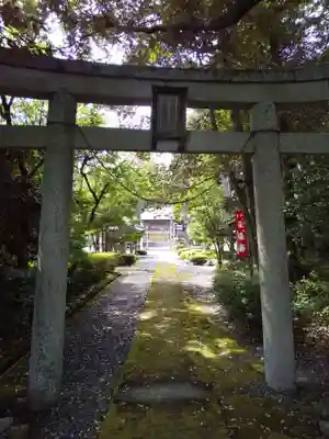 阿志都彌神社・行過天満宮の鳥居