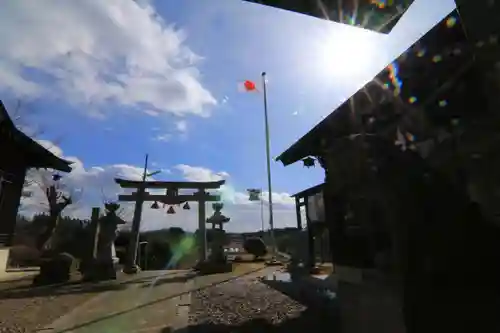 長屋神社の鳥居