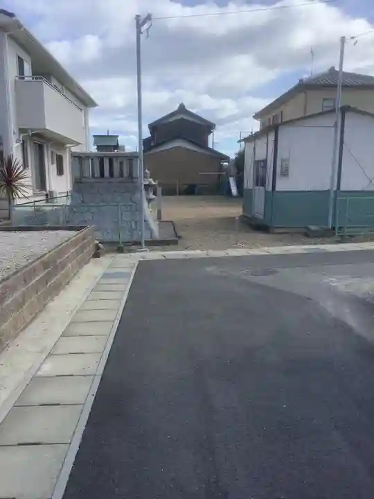 大畑ちびっ子広場の神社の周辺