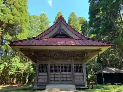 市野郷神社の本殿・本堂