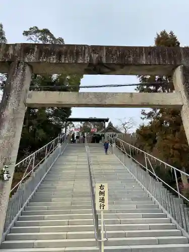 針綱神社の鳥居