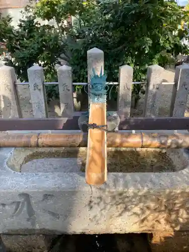 古宮神社の手水