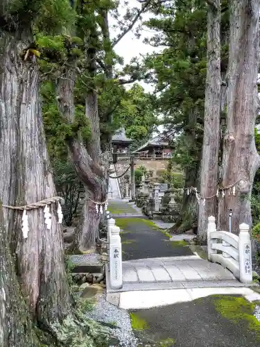 相馬太田神社の庭園