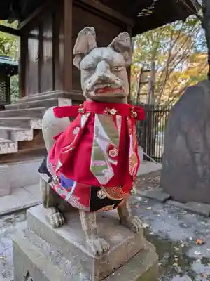 熊野神社の狛犬