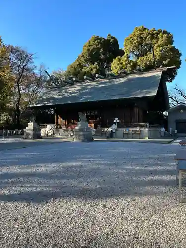 所澤神明社の本殿・本堂