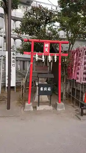 木場 洲﨑神社の鳥居