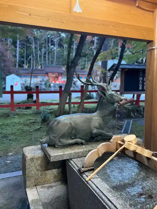 大原野神社の手水舎