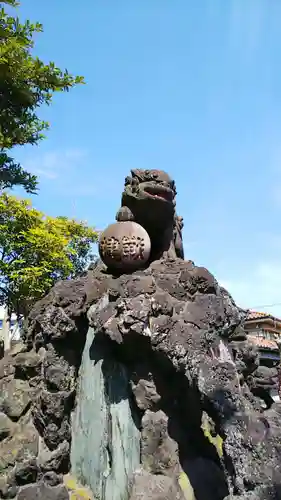 吾妻神社の狛犬