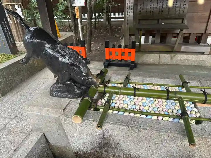 護王神社の手水舎