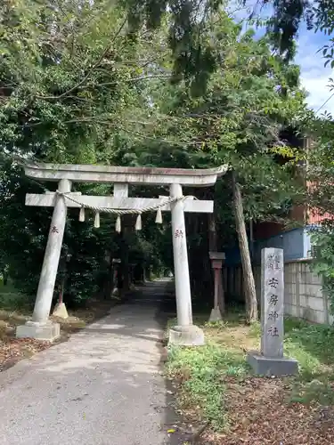 安房神社の鳥居