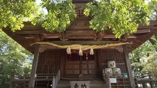 御勢大霊石神社 の本殿