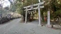 冠嶽神社の鳥居