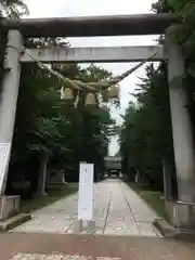 帯廣神社の鳥居