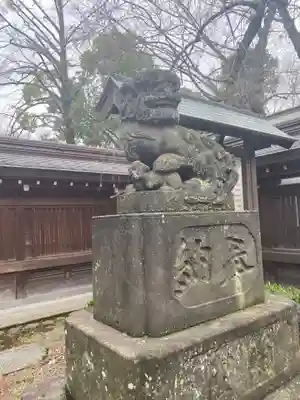 大國魂神社の狛犬
