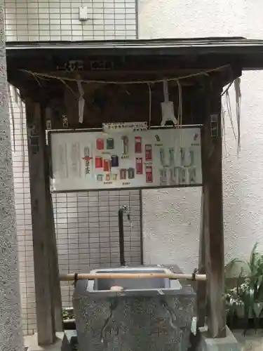 諏訪神社の手水