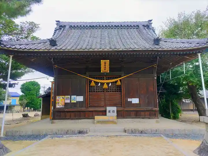 神明社(田貫町)の本殿・本堂
