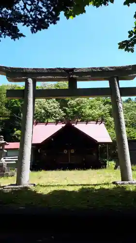 浜益神社の鳥居