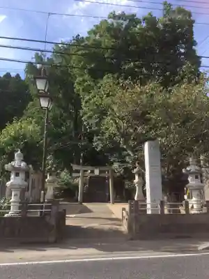 田間神社の鳥居