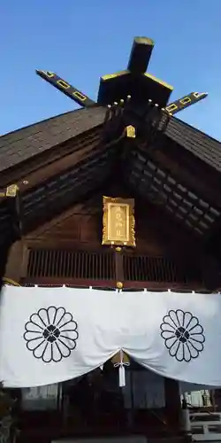 北見神社の本殿