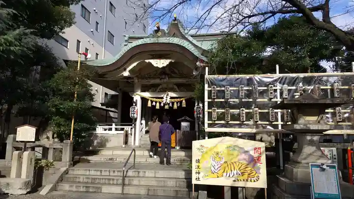 猿江神社の本殿・本堂