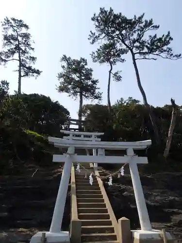 胡禄神社の鳥居