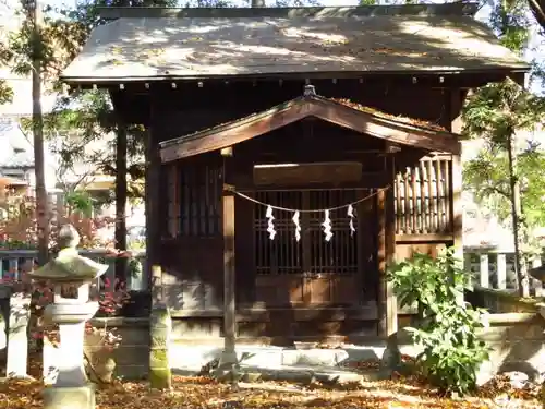 大井俣窪八幡神社の本殿