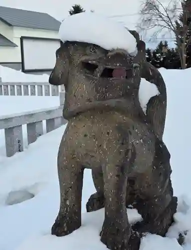 美瑛神社の狛犬