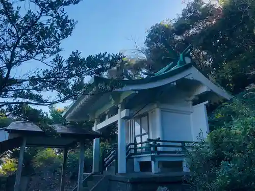羽島崎神社の本殿・本堂