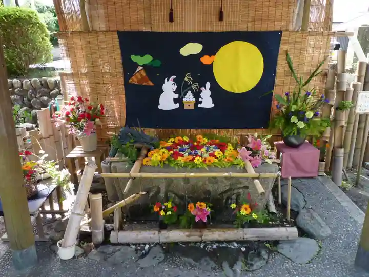 竹神社の手水舎