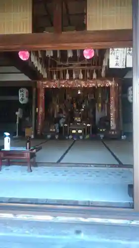 秋月寺の本殿