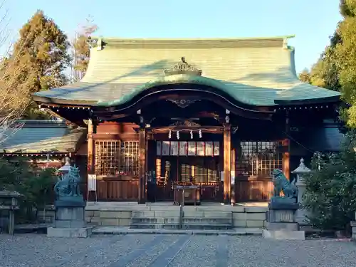 溝旗神社（肇國神社）の本殿・本堂