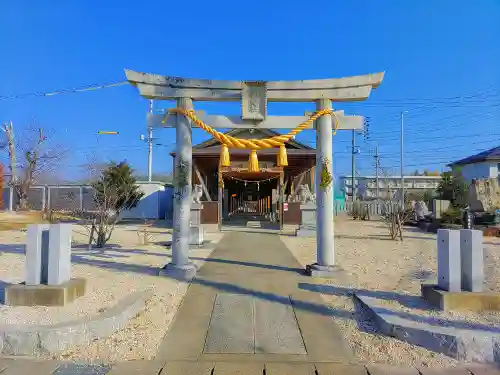 開豊神社の鳥居