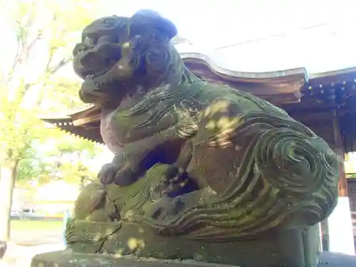 下石原八幡神社の狛犬