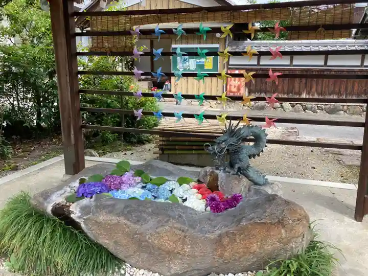 矢川神社の手水舎