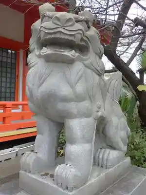 田蓑神社の狛犬