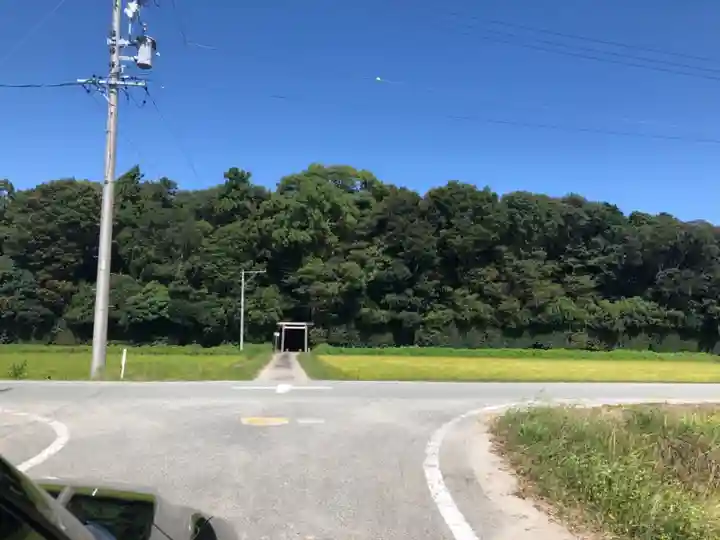 神麻続機殿神社(皇大神宮所管社)の周辺