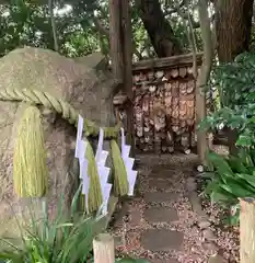 大宮八幡宮の庭園